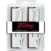 Kingston FURY Beast DDR5 5600MT/s RGB 64GB Kit (2x32GB) CL36 Weiß KF556C36BWE2AK2-64
