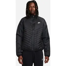 Nike Sportswear Windrunner Therma-FIT wasserabweisende Steppjacke Herren 010 black/black/sail M