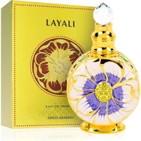 Swiss Arabian Layali Eau De Parfum Unisex 50ML – Eine Fesselnde Fusion aus Saftiger Pflaume, Eleganten Blumen und kostbarem Oud – Verzaubernder und Intensiver Duft