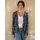Classic Basics Shirtjacke Sweatshirt Geblümt Roségold 56