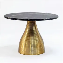 FineBuy Couchtisch Schwarz Marmor 60 x 40 cm