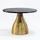 FineBuy Couchtisch Schwarz Marmor 60 x 40 cm