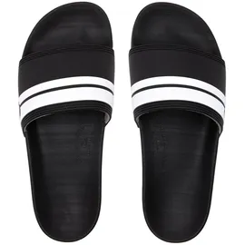 QUIKSILVER Rivi Slide Schwarz/Weiß 45