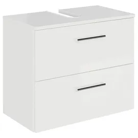 Pelipal 4005 Fokus Hochschrank 48,1 cm Lack polarweiß Spanplatte