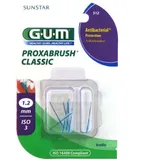 GUM Proxabrush Classic Interdentalbürsten violett Kerze 1,2 mm 8 Stück