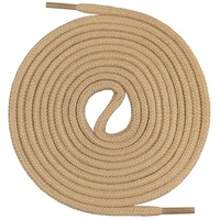 Mount Swiss Schnürsenkel runde Schnürsenkel aus 100% Baumwolle, reißfest, ø 3 mm -4 mm, Längen braun 190 cm / Durchmesser 4mm