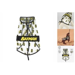 Batman Hundemantel Regenmantel für Hunde Batman Durchsichtig Schwarz M
