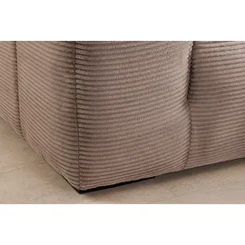 Riess-Ambiente Ecksofa Cord 3-Sitzer Beige