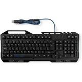 Nedis Gaming Tastatur US-International DE