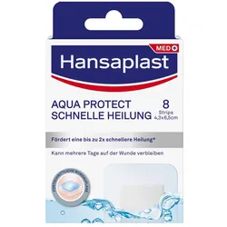 HANSAPLAST Aqua Protect Pflaster schnelle Heilung 8 St
