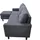 Hti-Living Ecksofa Reva Grau