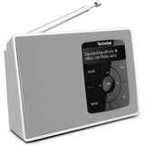 TechniSat DIGITRADIO 2 Tischradio DAB+, UKW DAB+, UKW, Bluetooth® Weckfunktion Weiß