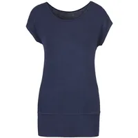 LASCANA Longshirt Damen navy Gr.44/46
