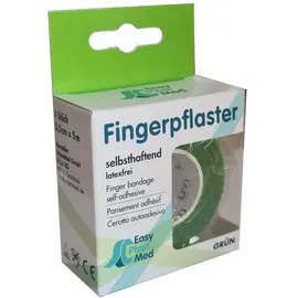 Wellneuss GmbH & Co. KG Easyplast Fingerpflaster selbsthaftend 2,5 cm x 5 m Grün 1 St.
