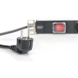 Digitus Steckdosenleiste 2 m Schwarz 7 St.
