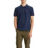 Levi's Poloshirt Housemark in blau mit dezentem Logo-XL