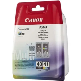 Canon PG-40 schwarz + CL-41 CMY