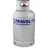 ALUGAS Travel Mate Gastankflasche, 27,2 Liter, 80% Multiventil