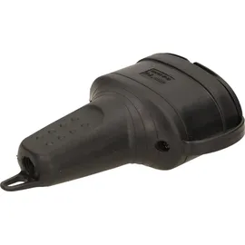 Orno Schuko-Steckdose 2P+Z IP44 Schwarz 2 St.