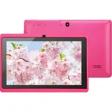 7 Zoll Kinder Tablet Android 4.4 Tablet PC mit Dual-Kameras 1G+8 G Quad Core WiFi Tablet PC Pad für Kinder, Rose - Rosa