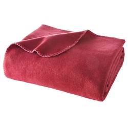 WOHNWOHL® Wohndecke uni • Soft-Fleece-Decke • Polarfleece-Decke • Tagesdecke • Kuscheldecke • Viscose-Decke Mischung • Sofaüberwurf • Fleecedecke • Couch-Decke • Überwurf • weiche Tagesdecke • 150 cm x 200 cm • 60% Polyester, 40% Viskose •