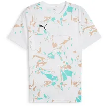 Puma IndividualEARTH DAY Herren T-Shirt, weiß - XXL