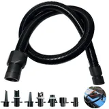 sitengjun Sup Pumpe Adapter Kit, Aufblasbares Boot Sup Pumpe Luftschlauch mit 7 Luftventil Düsen Elektrische Sup Luftpumpe Zubehör Ersatzteile für Aufblasbares Stand Up Paddle Board Schlauchboote