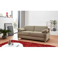 Bali Schlafsofa »Viola«, mit Seitenkissen beige