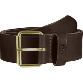 Fjällräven Singi Gürtel Leder 4 cm Braun 85