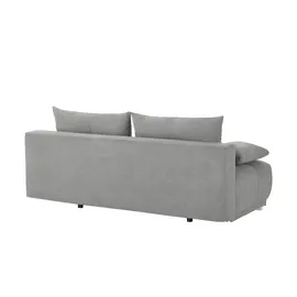 deinbett switch Schlafsofa mit Boxspringpolsterung Gala ¦ grau ¦ Maße (cm): B: 208 H: 92 T: 102.0