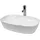 luxebath Aufsatzwaschbecken Oval 60,5 x 14 x 38 cm