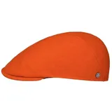 Lierys Flat Cap (1-St) Schirmmütze mit Schirm, Made in Italy orange M (56-57 cm)