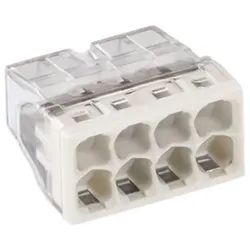 Compact Verbindungsdosenklemme, Anzahl Klemmstellen 8