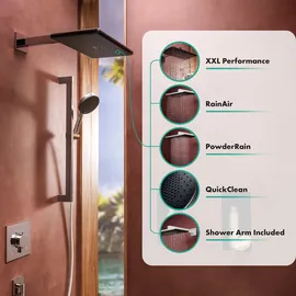 Hansgrohe Raindance Alive Q Kopfbrause 210/340 2-jet (24550700)