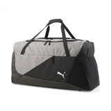 Puma teamFINAL Teambag S Sporttasche, Black-medium Gray Heather, Einheitsgröße