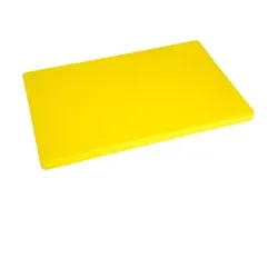 Hygiplas LDPE extra dickes Schneidebrett gelb 60x45x2cm