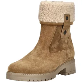 Gabor comfort "Gabor Comfort Stiefelette Veloursleder", Damen, braun, | Gr.: 40,5