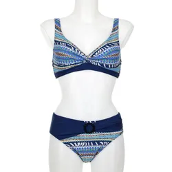 SUNMARIN Damen Bikini Bikini, blau, 46C