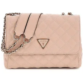 GUESS Giully Two Compartment Convertible Flap Light Beige