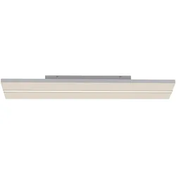 LED Panel, Deckenleuchte, 100x25cm, modern, Fernbedienung