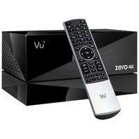 VU+ Plus Zero 4K BT DVB-C/T2 Kabel Receiver inkl. PVR-Kit (UHD, Linux, HbbTV, LAN) 4TB
