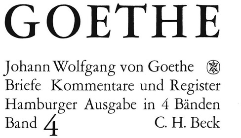Briefe: 4 Goethes Briefe Und Briefe An Goethe  Bd. 4: Briefe Der Jahre 1821-1832 - Johann Wolfgang von Goethe, Gebunden
