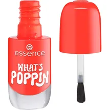 Essence gel nail polish 18 what ́s poppin Farblack orange/silber 8 ml