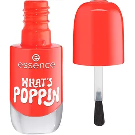 Essence gel nail polish 18 what ́s poppin Farblack orange/silber 8 ml