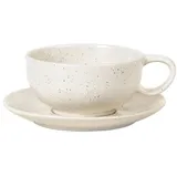 Broste Copenhagen Nordic Vanilla Tasse mit Untertasse 0,25l