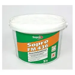 Sopro Feuerstellen Mörtel FM 436 Feuerfester Ofen Herd Schamott Mörtel 5 kg