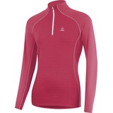 Löffler W Midlayer Fine Stripe Transtex Damen Shirt rot- Gr. 42