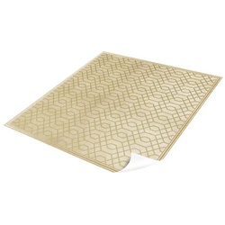 mySPOTTI Vinyl Teppich »Elly«, BxL:136 cm x 136 cm, beige