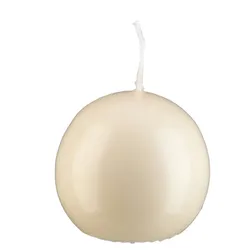 Kopschitz Kerzen Kerzen Kugelkerzen Champagner, Ø 80 mm, 6 Stück