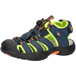 Sandale LICO "Sandale Nimbo", Gr. 38, blau, Synthetik, Schuhe
